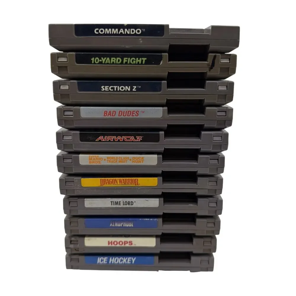 Lot of 11 Classic NES Games Tested and Working - See desctiption for titles